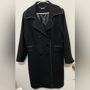 White House Black Market Coat Size XL